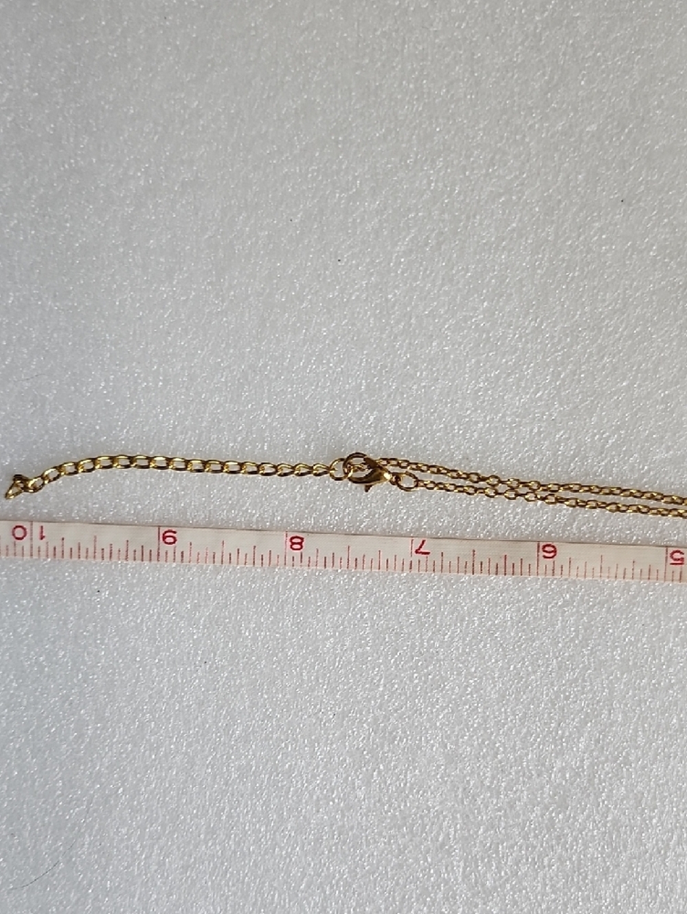 Hand Crafted Gold-Tone Necklace with White Cat Charm - Picture 4 of 9